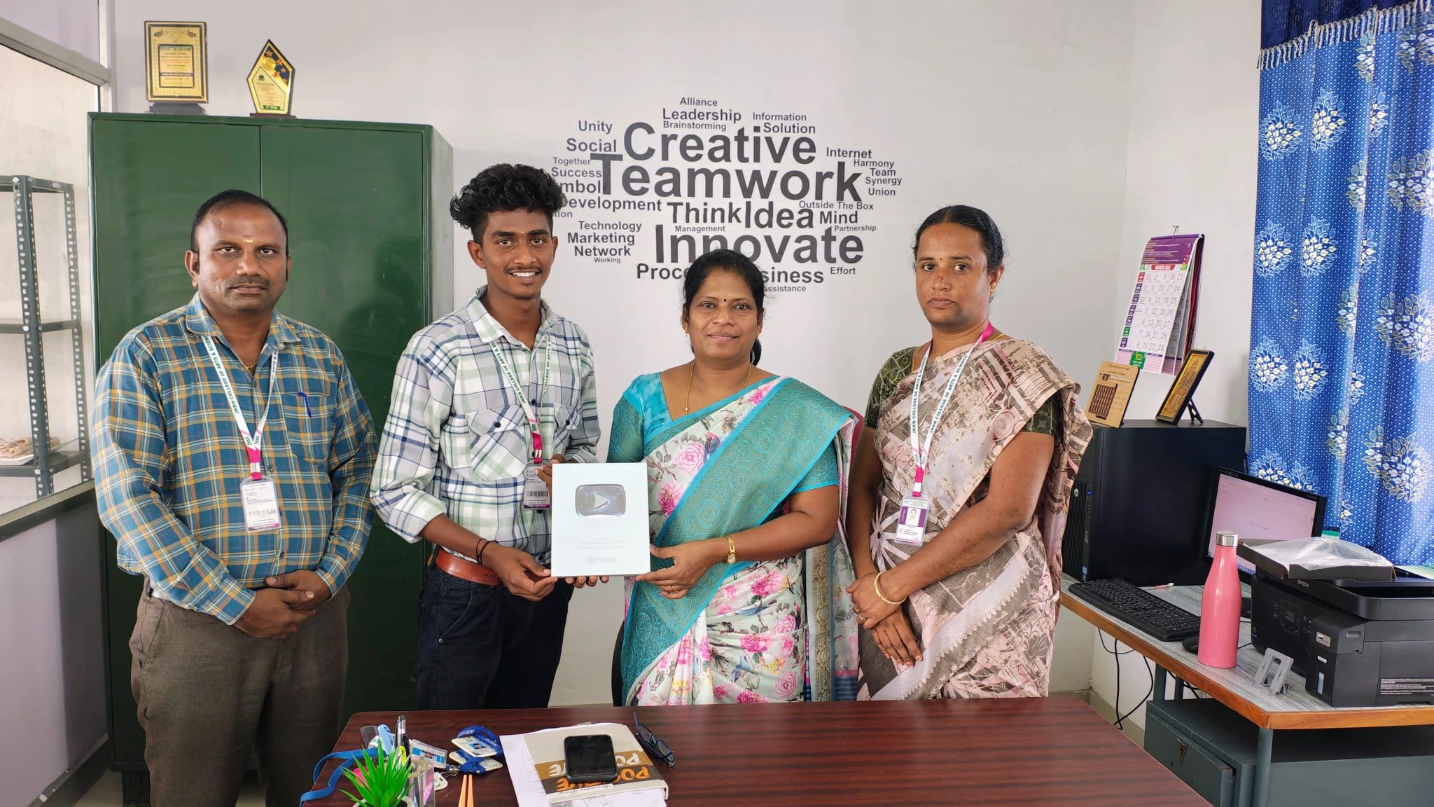 “Celebrating Success: II B.Sc. CS Students Achieve Silver Medal!”